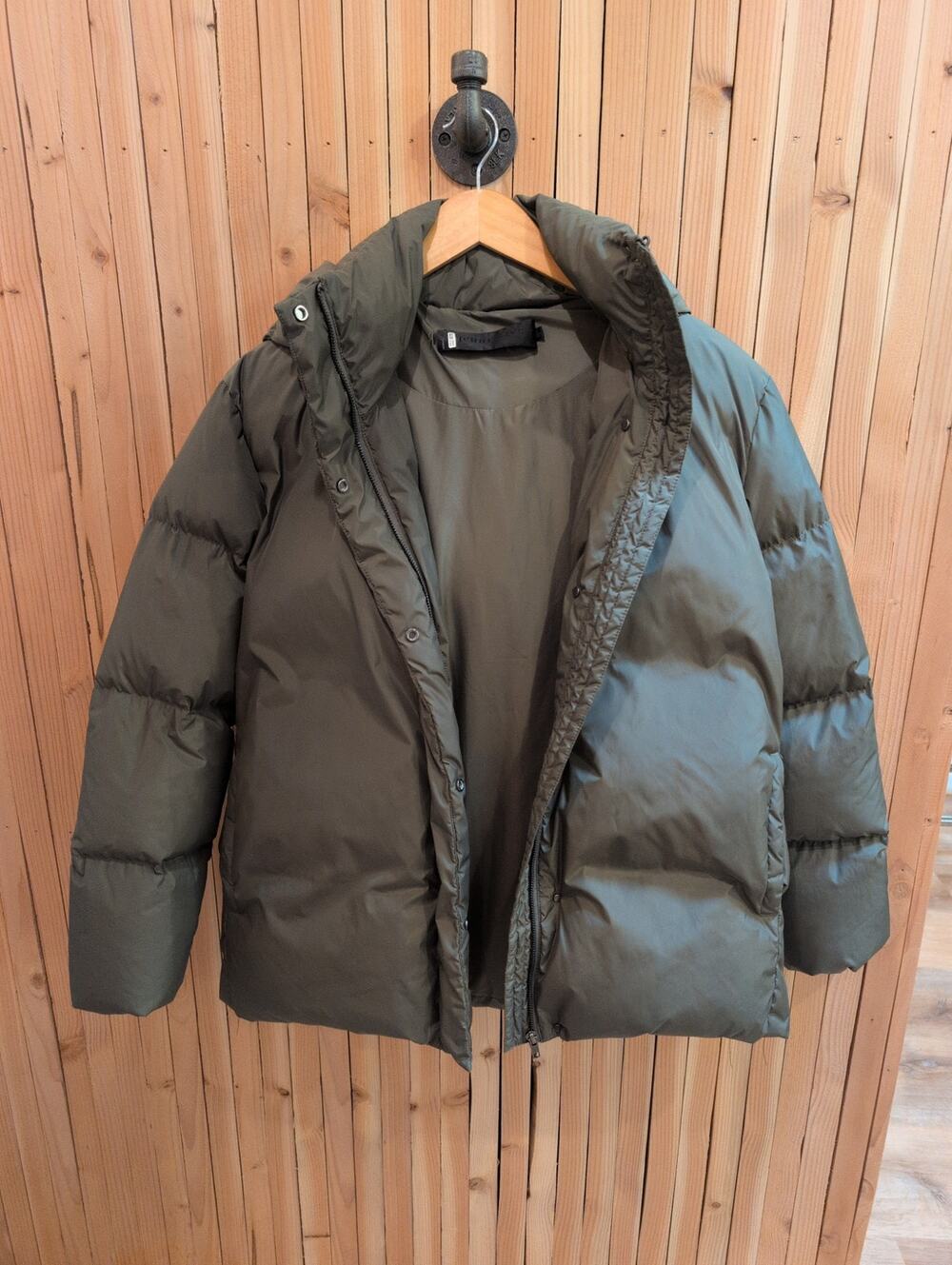 Jenni Kayne Down Puffer Jacket W/ Removable Hood S